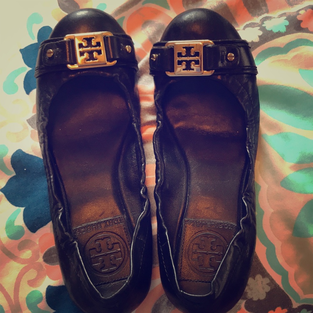 Tory Burch black flats
